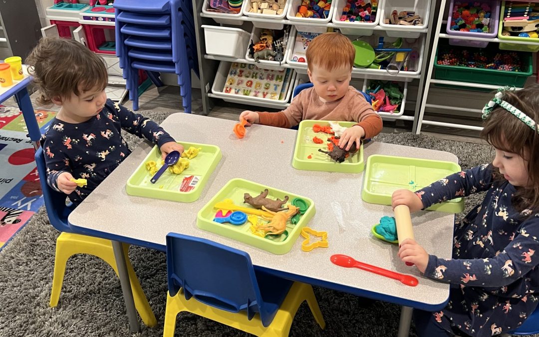 Kids playing at daycare in Holden, MA